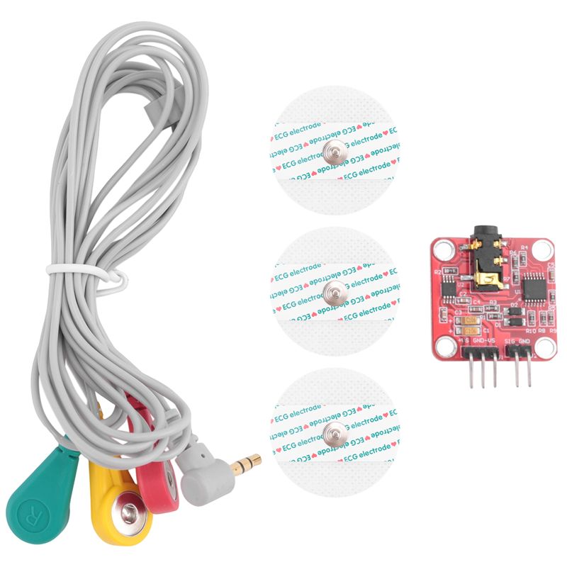 Muscle Sensor Emg - A68P-筋肉信号センサー Emg センサーコントローラーは、ウェアラブルデバイス用の Arduino 開発ボード用の筋肉活動を検出します