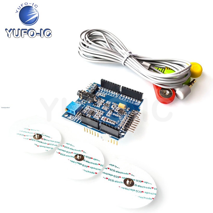 フリーシップ 1 個 ECG EMG EKG シールド EM - Muscle Sensor Emg のレビューと価格
