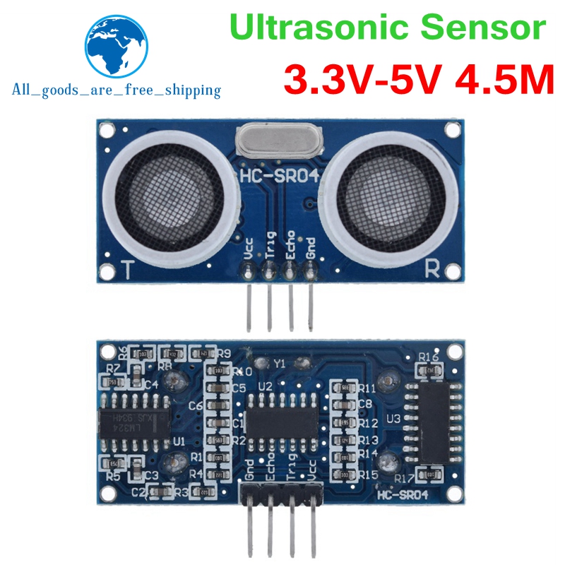 TZT 超音波センサー HC-SR04 HCSR04 世界へ - Muscle Sensor Emg のレビューと価格