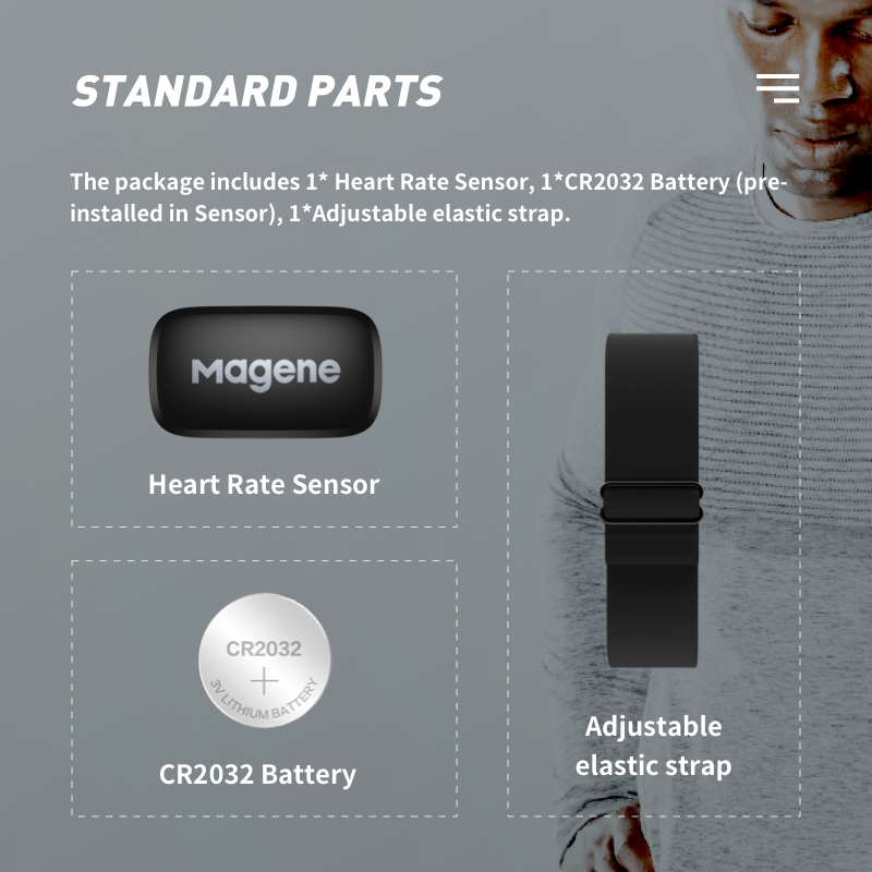 Magene H64 心拍数モニタームーバー Bluetoo - Breath Rate Monitor のレビューと価格
