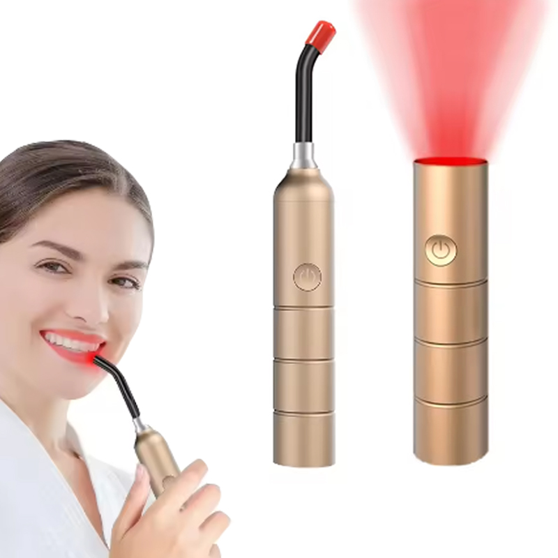 口内炎治療用コールドソアデバイス 赤色光療法 660nm 8 - Galvanic Skin Sensor のレビューと価格