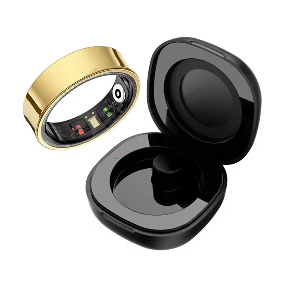 新しい R09 スマートリング男性女性充電ケース付き、心拍数 - Temperature Ring Skin のレビューと価格