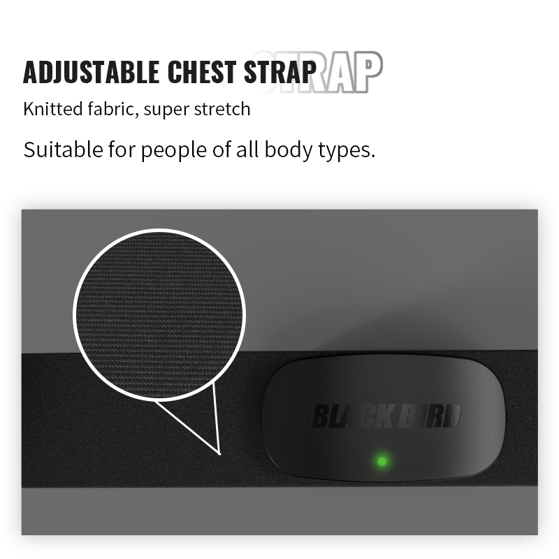 BlackBird HR1 心拍センサー サポート ANT+ - Breath Rate Monitor のレビューと価格
