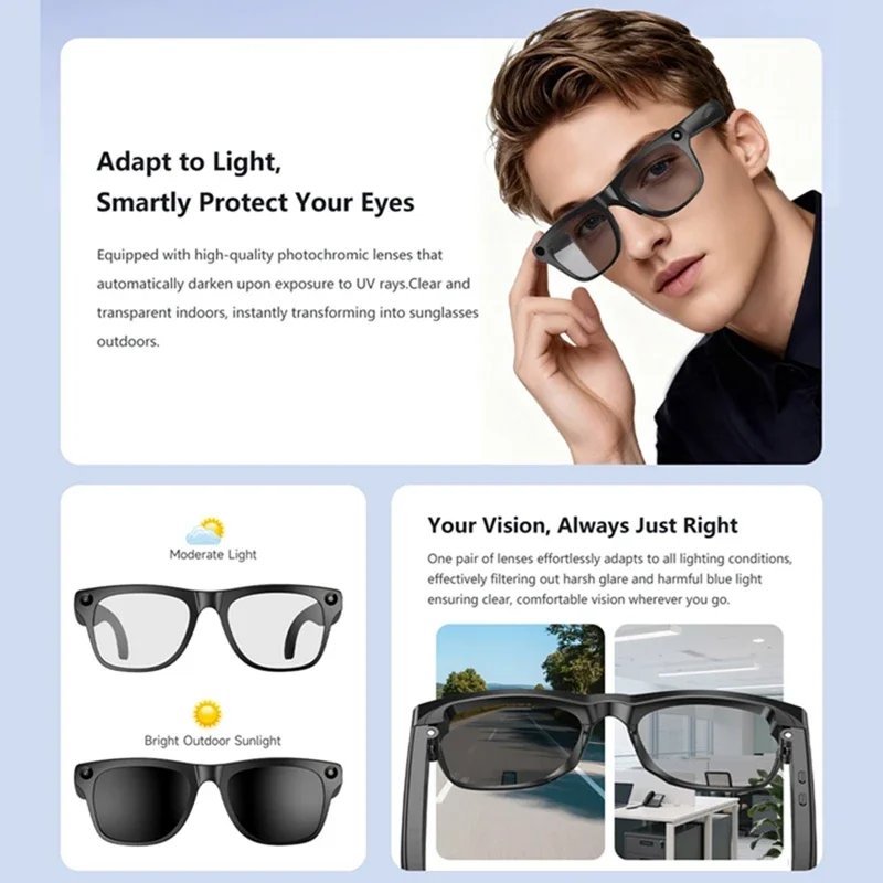 OnePlus AI スマートグラス 8K HD 調光式 多 - Smart Glasses Lens のレビューと価格