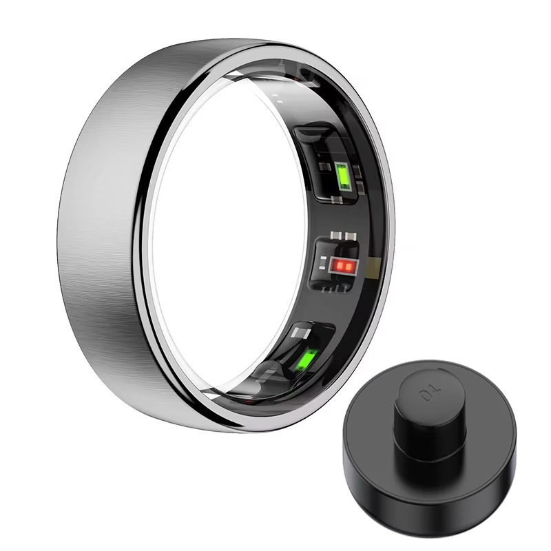 R10 充電ケーススマートリング男性女性皮膚温度健康睡眠モニ - Temperature Ring Skin のレビューと価格