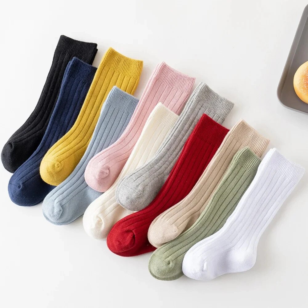 3 ペア/ロットベビーニーハイソックスキッズガールズボーイズ - Baby Sock Oximeter のレビューと価格